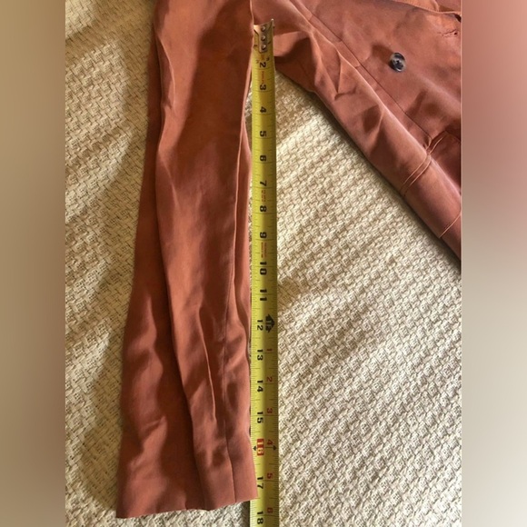 SMYTHE Double Breasted DB Tuck in Blazer in Desert size 2 NWT - Picture 5 of 5